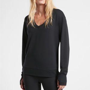 Athleta v-neck sweatshirt